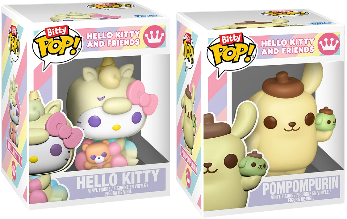 Набір ігрових фігурок FUNKO BITTY POP! серії Sanrio - HELLO KITTY ТА ПОМПОМПУРІН (94212)